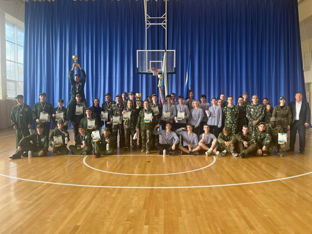 Состоялся муниципальный этап военно-спортивной игры «Орленок» среди молодежи допризывного возраста