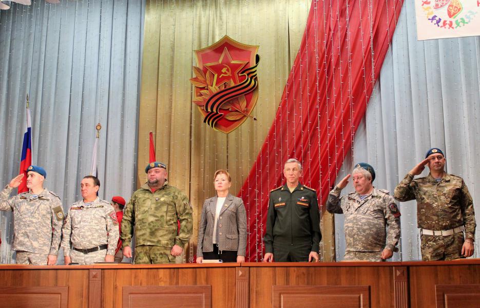 Юнармейцы Белокалитвинского района отпраздновали пятую годовщину 
