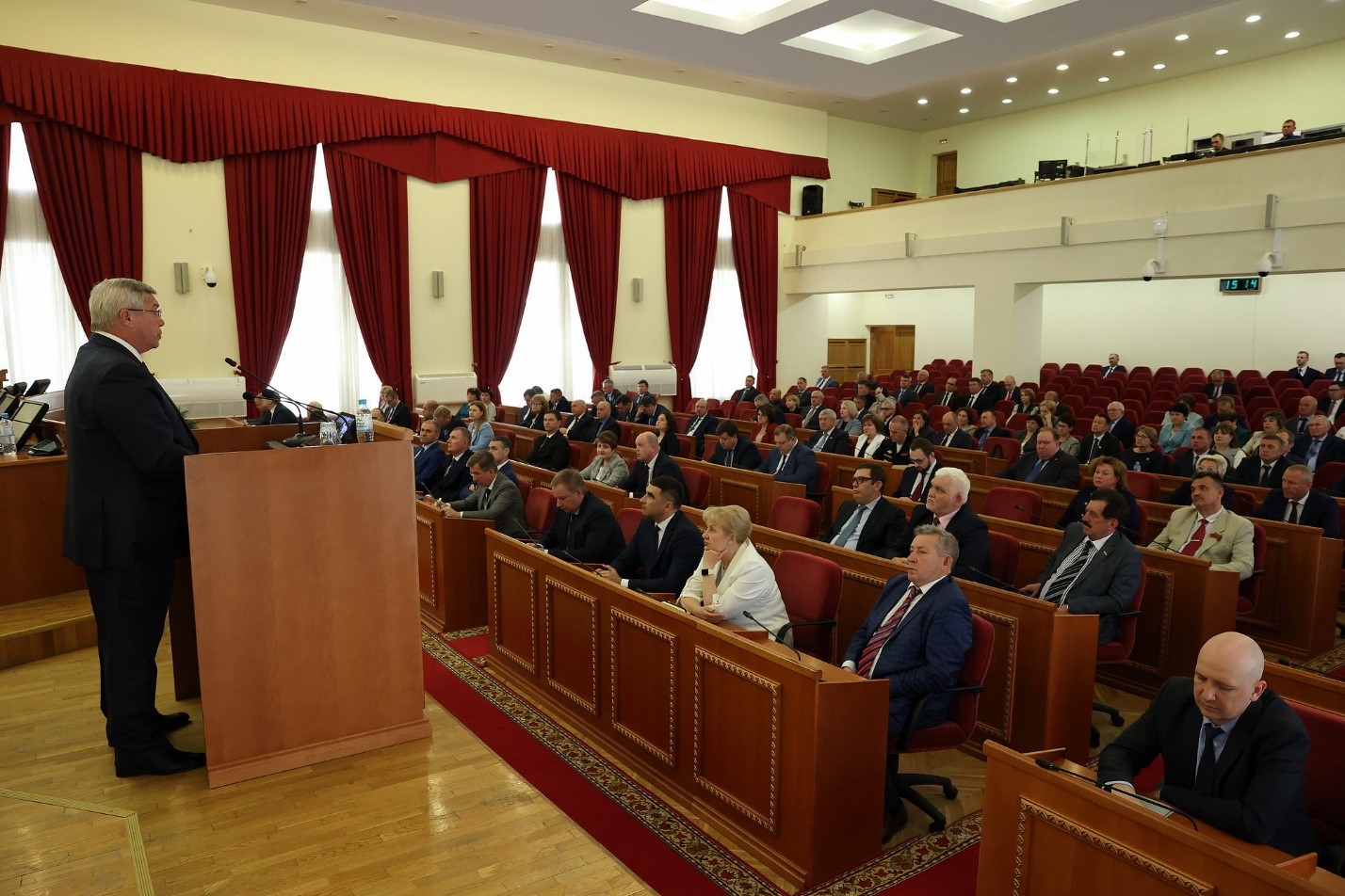 Делегация Белокалитвинского района приняла участие в Правительстве Ростовской области на торжественном собрании членов ассоциации «Совет муниципальных образований Ростовской области»