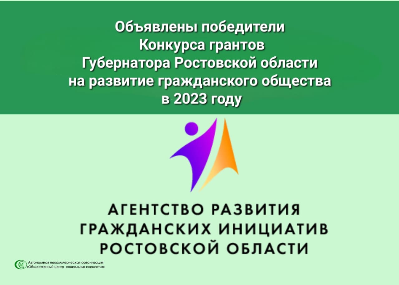 Объявлены победители Конкурса грантов Губернатора Ростовской области