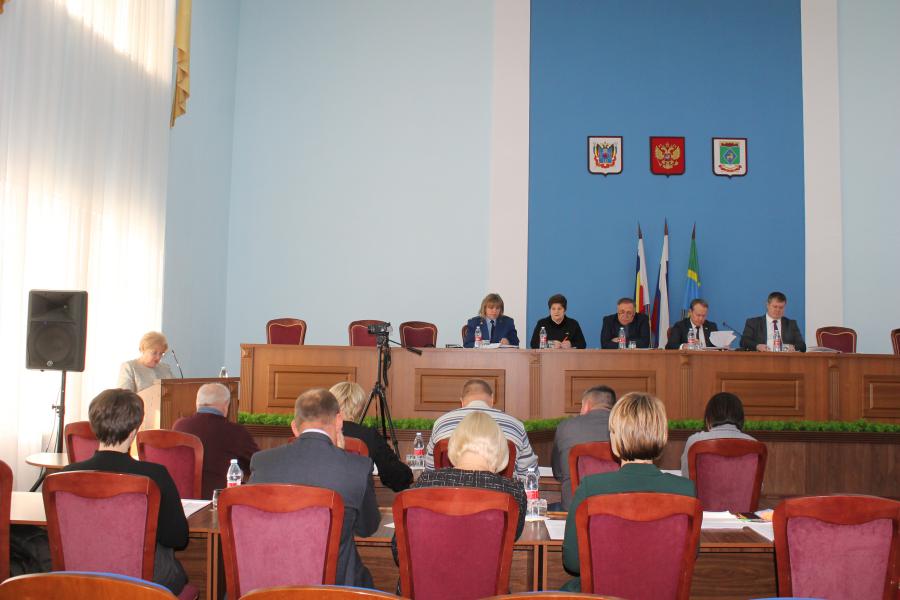 28 ноября состоялось очередное заседание Собрания депутатов Белокалитвинского района