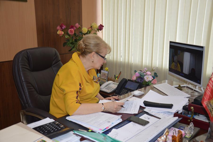 Глава Администрации района Ольга Мельникова провела онлайн-прием жителей