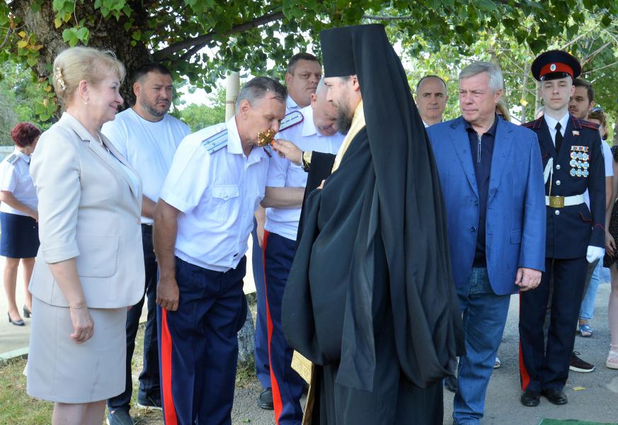 Василий Голубев посетил строительную площадку на территории Мариинской гимназии