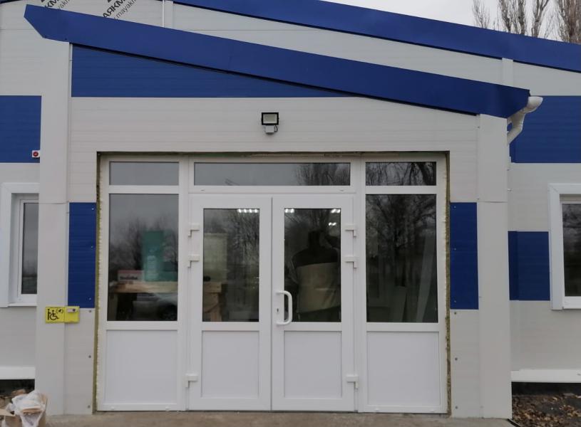 Завершена установка модульного здания Дома культуры на 100 в х.Кононов