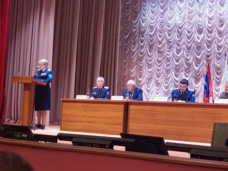 Ольга Мельникова выступила на научно-практической конференции с докладом «О развитии непрерывного казачьего образования в Белокалитвинском районе»