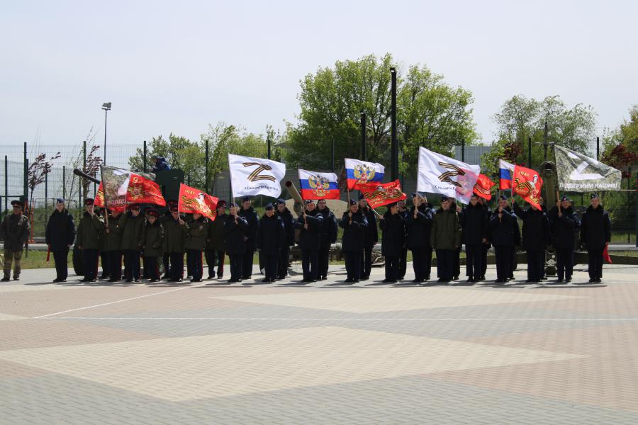 В Белой Калитве состоялся автопробег, посвященный 77-ой годовщине Великой Победы