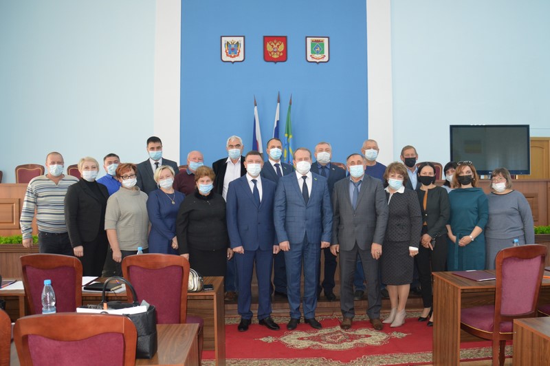 Состоялось первое заседание Собрания депутатов Белокалитвинского района седьмого созыва