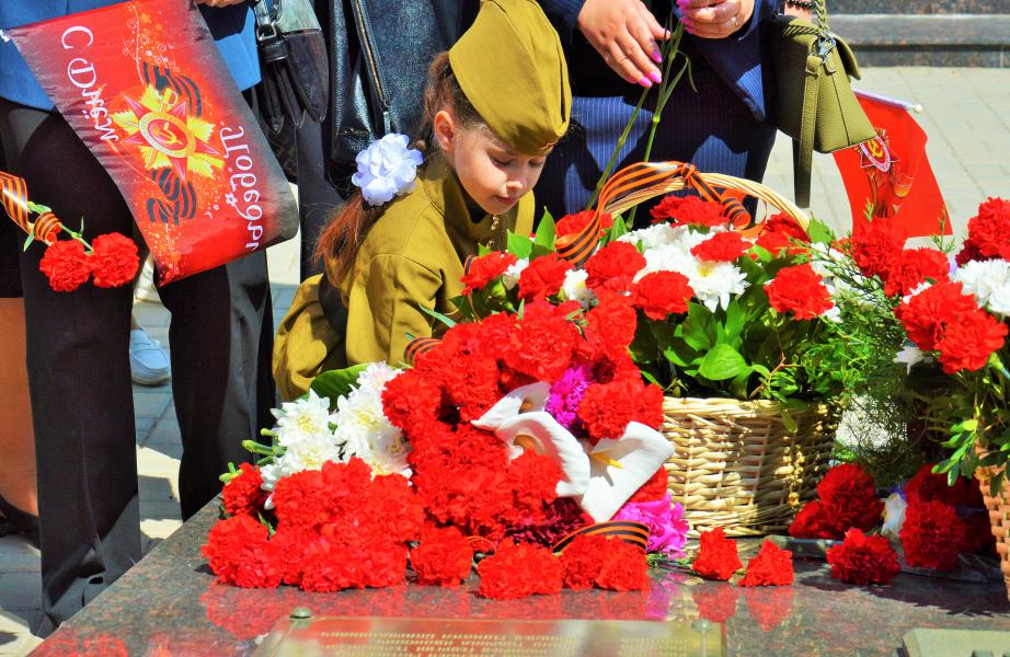 В День Великой Победы на территории Белокалитвинского района прошли памятные мероприятия 